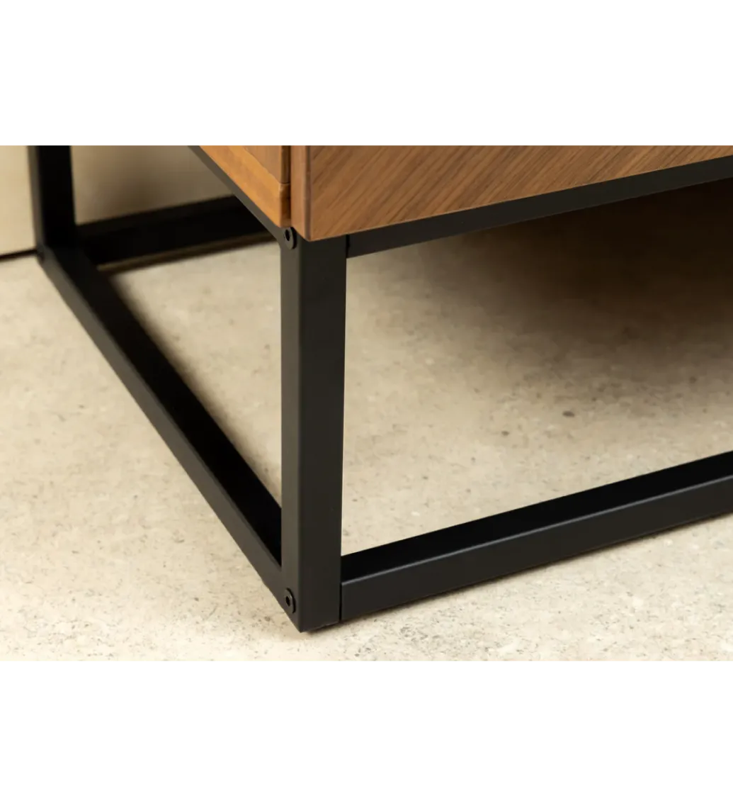 Komoda GRANDEZZA 180 cm kolor drewna orzecha*Invicta Interior - przedsprzedaż Best