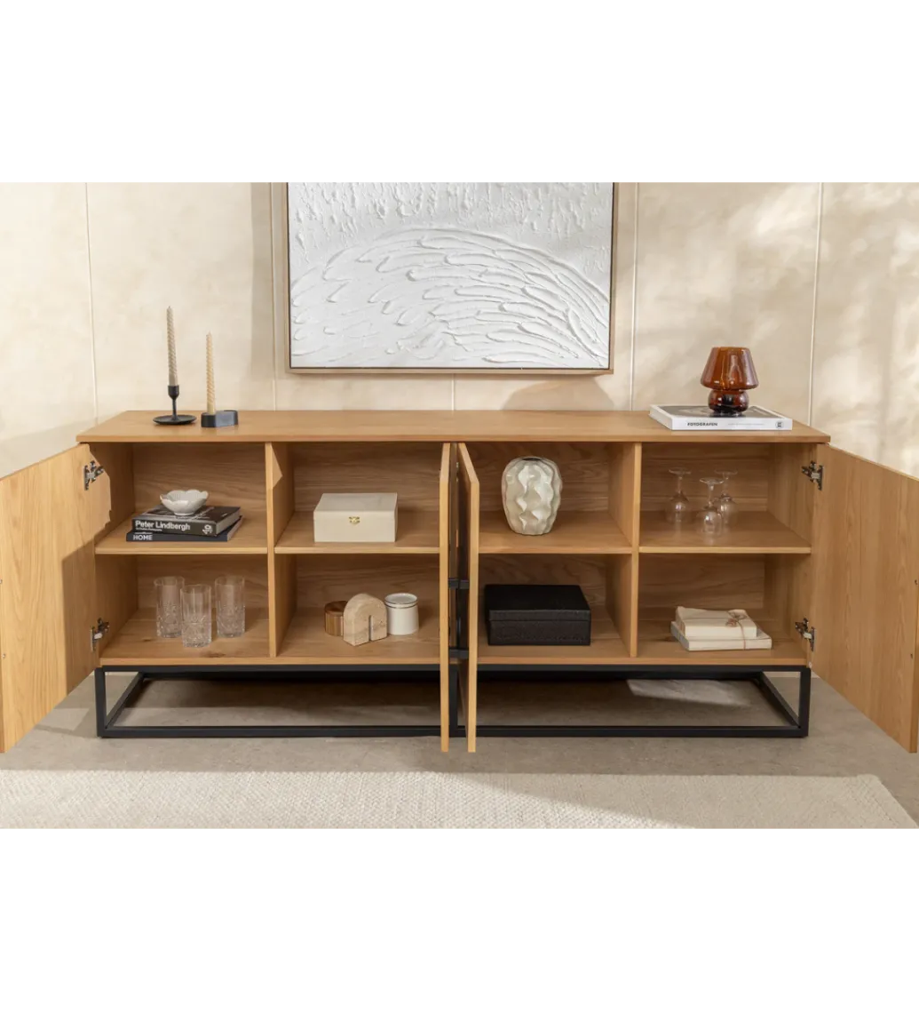 Komoda GRANDEZZA 180 cm kolor drewna dębu*Invicta Interior Sale