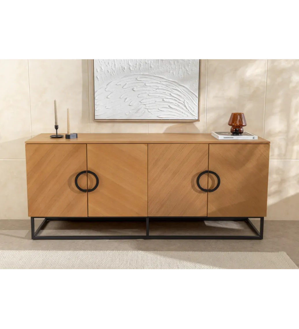 Komoda GRANDEZZA 180 cm kolor drewna dębu*Invicta Interior Sale