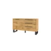Komoda Halle 144 cm w optyce dąb wotan*Helvetia Clearance