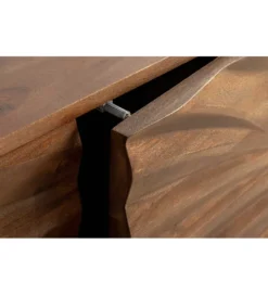 Komoda HERRA 175 cm drewno akacja brąz*Invicta Interior Discount