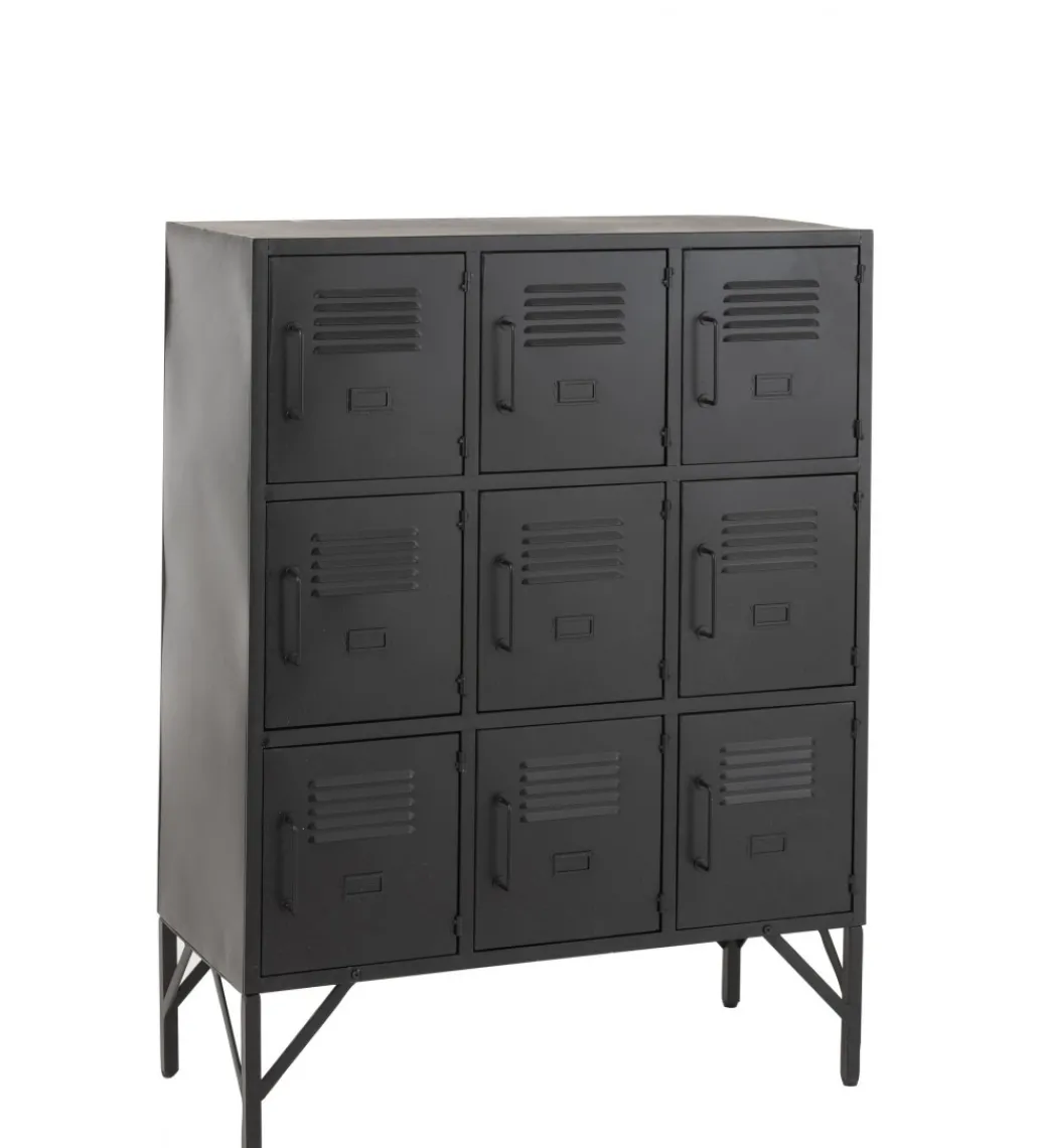 Komoda HULK 86 cm czarna*J-Line Discount