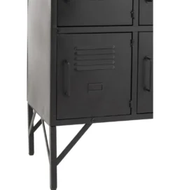 Komoda HULK 86 cm czarna*J-Line Discount