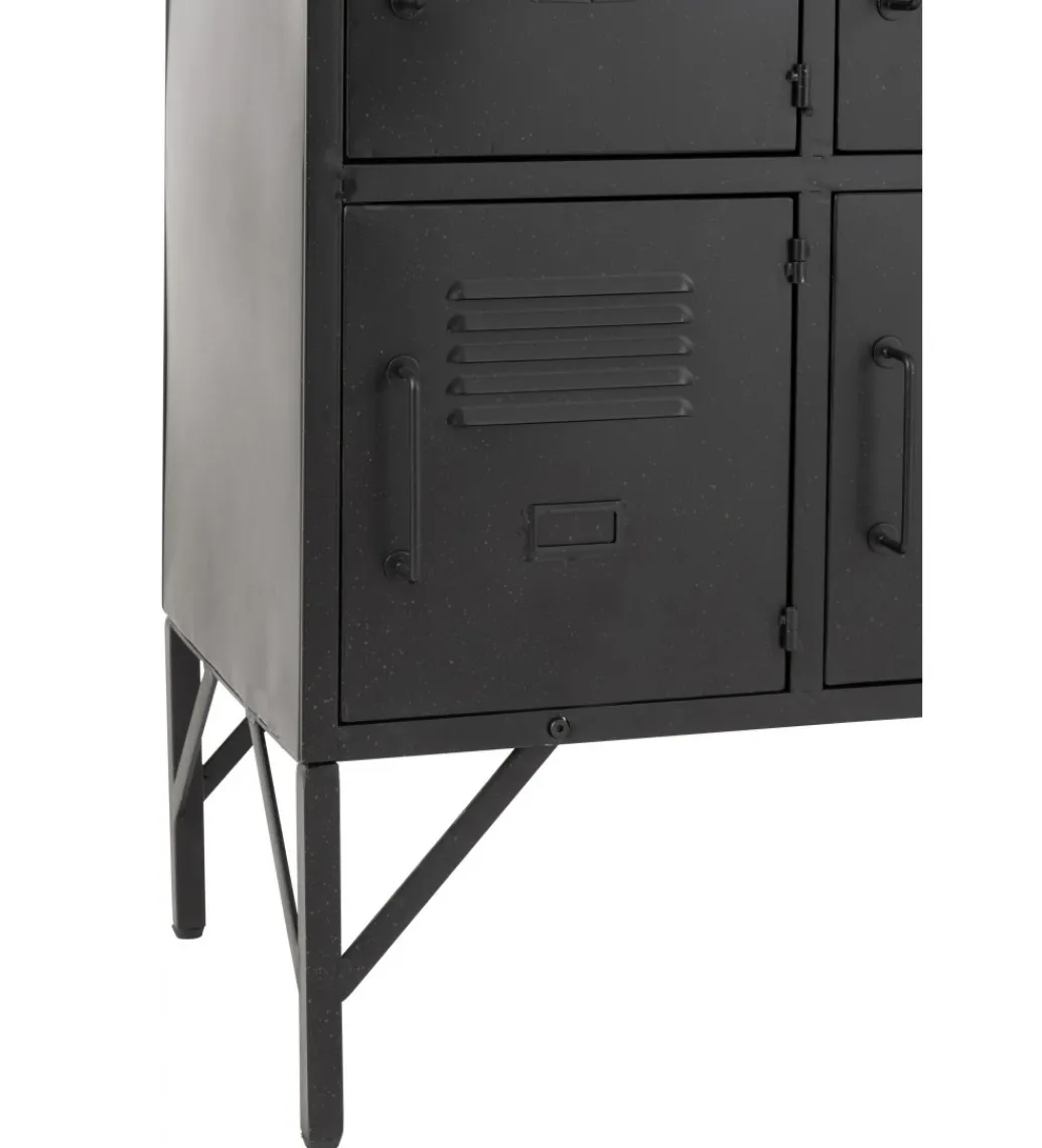 Komoda HULK 86 cm czarna*J-Line Discount