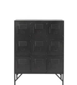 Komoda HULK 86 cm czarna*J-Line Discount
