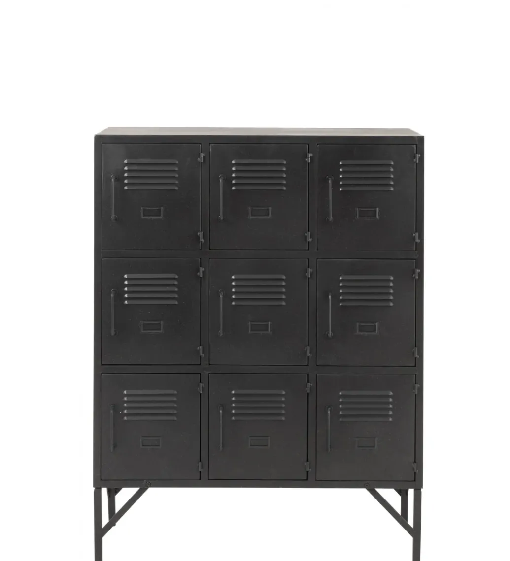 Komoda HULK 86 cm czarna*J-Line Discount