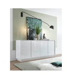Komoda ICEE 180 cm biała*MCA Linia Włoska