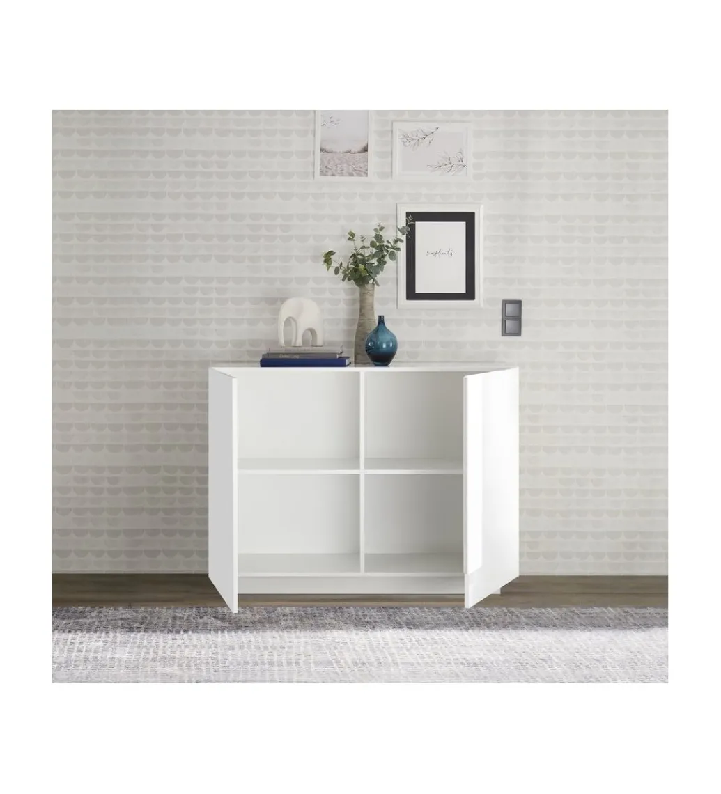 Komoda JUPITER 120 cm biała*MCA Linia Włoska Best