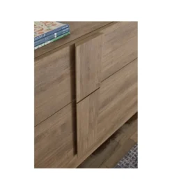 Komoda JUPITER 120 cm w kolorze dąb Mercure*MCA Linia Włoska Best