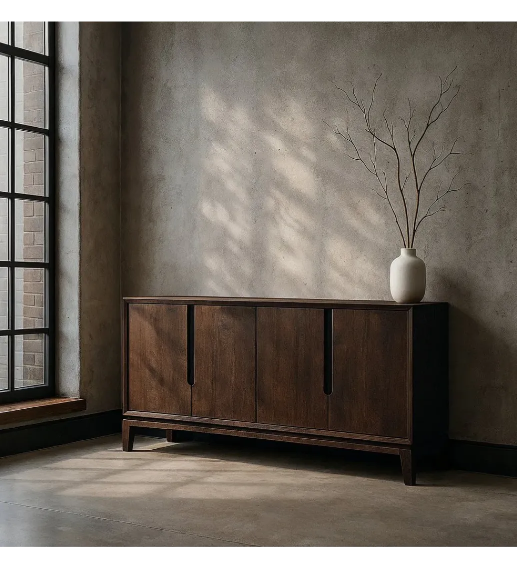 Komoda KILIAN 190 cm drewno mango brązowa*Zona-Design Discount