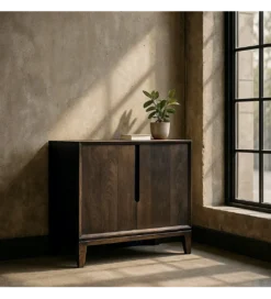 Komoda KILIAN 100 cm drewno mango brązowa*Zona-Design Discount