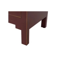 Komoda KOKOSIN 100 cm bordowy*Zona-Design Online