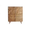 Komoda Komodo wysoka Mystic Living 140 cm drewno akacja*Invicta Interior - przedsprzedaż