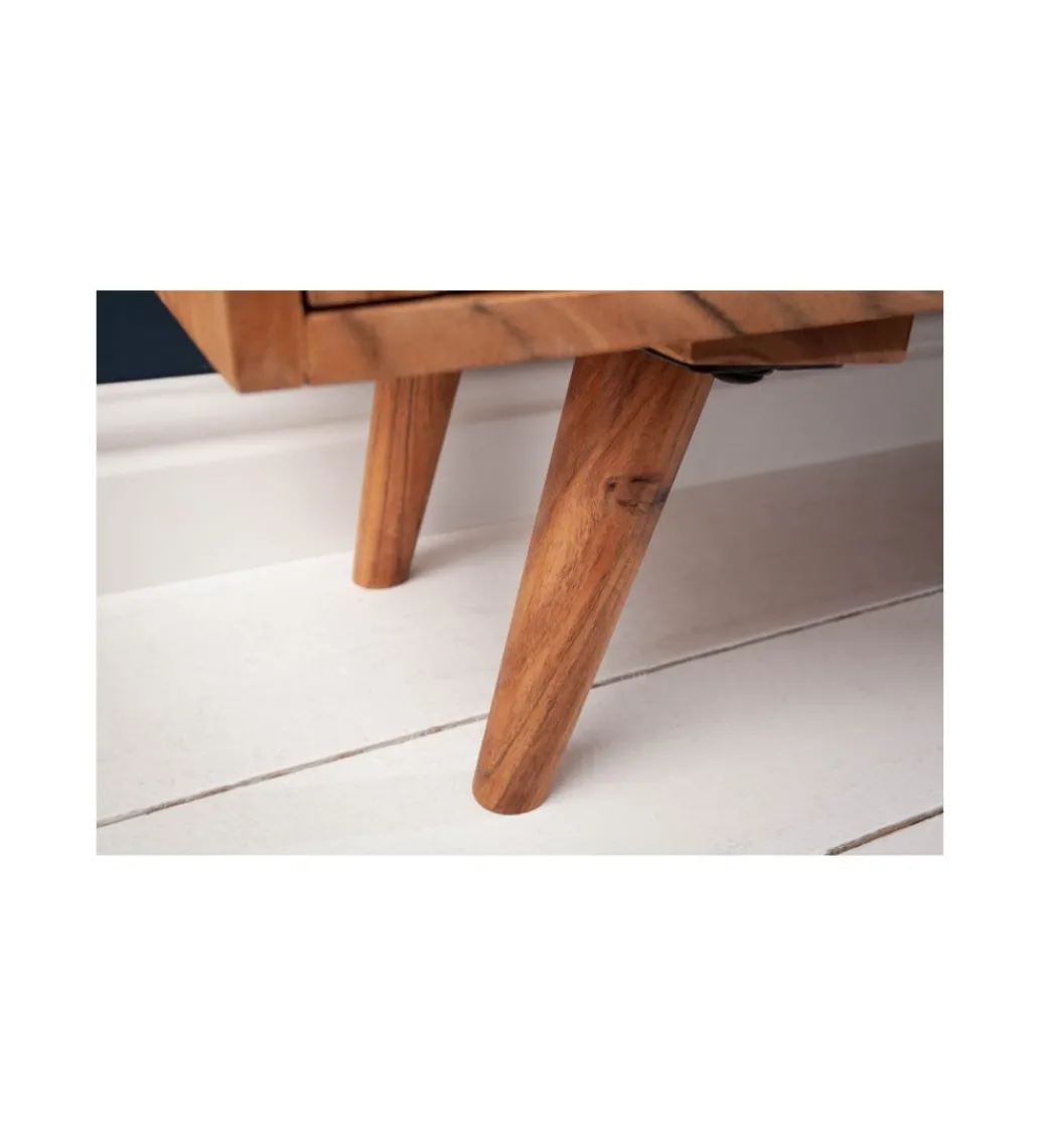Komoda Komodo wysoka Mystic Living 140 cm drewno akacja*Invicta Interior - przedsprzedaż