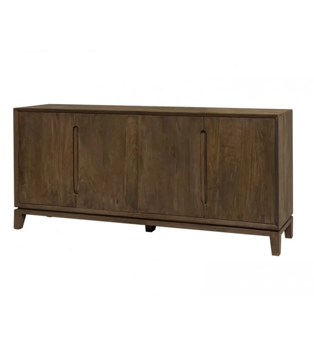 Komoda KORTE 190 cm drewno mango brąz*LF-Design Sale