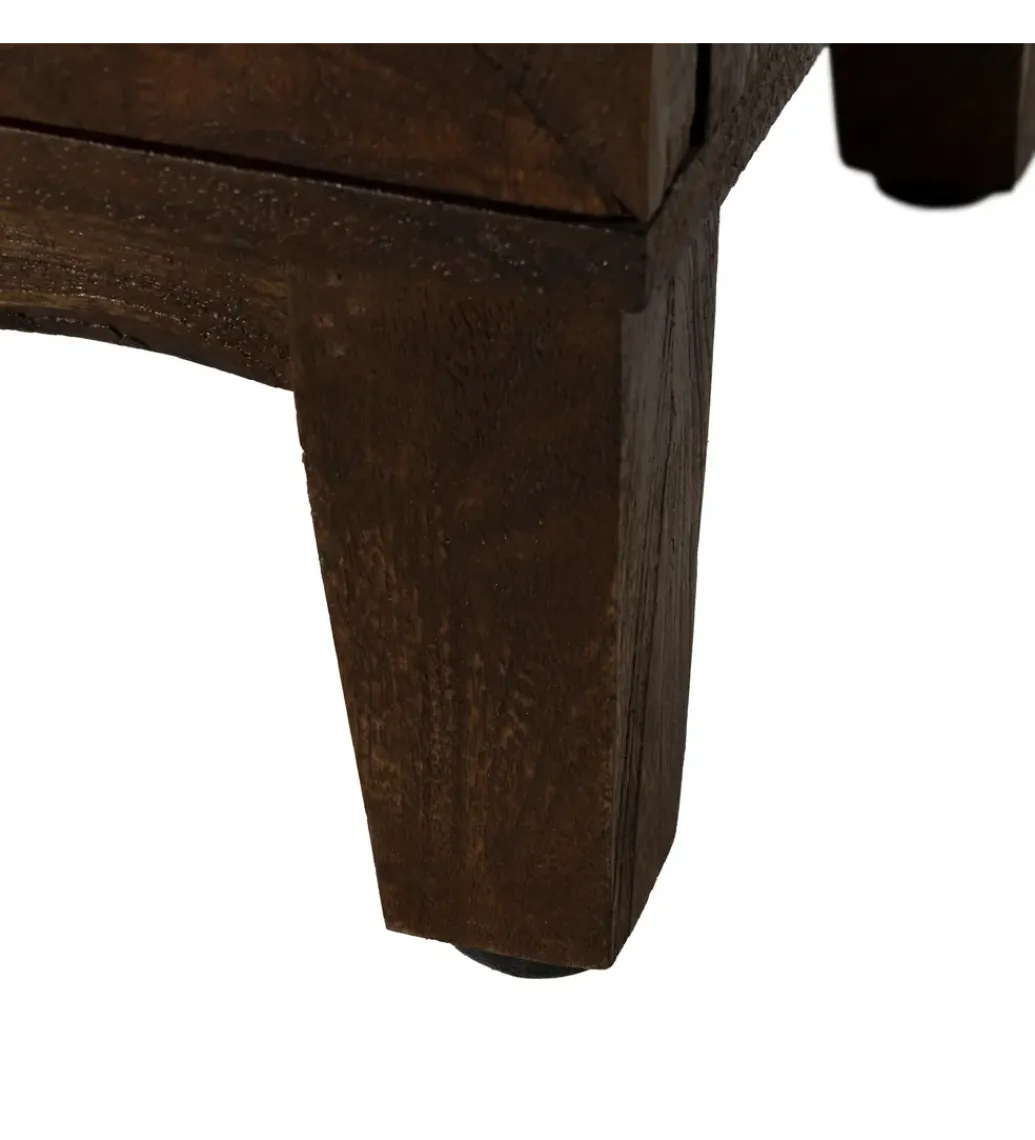 Komoda KOST 80 cm drewno mango brązowy*Zona-Design