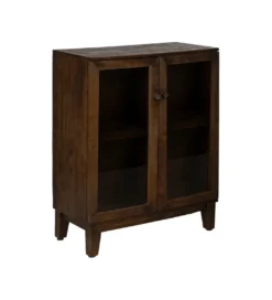 Komoda KOST 80 cm drewno mango brązowy*Zona-Design