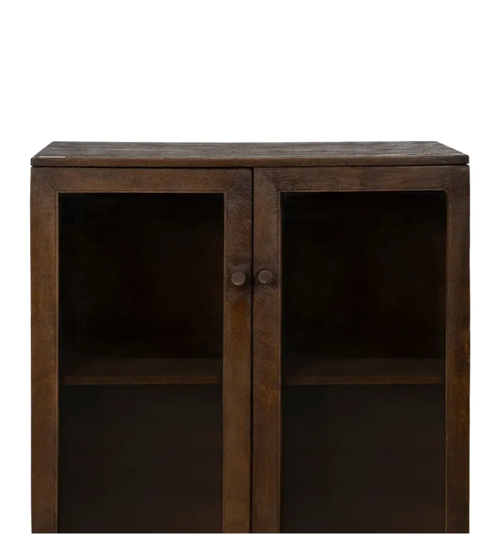Komoda KOST 80 cm drewno mango brązowy*Zona-Design