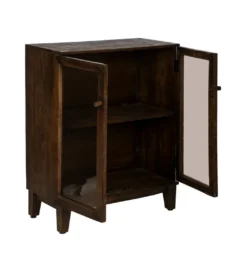 Komoda KOST 80 cm drewno mango brązowy*Zona-Design