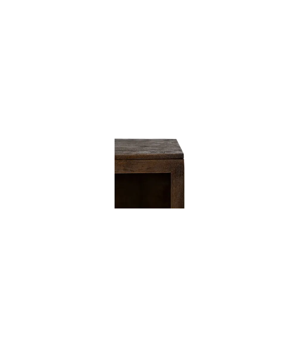 Komoda KOST 80 cm drewno mango brązowy*Zona-Design