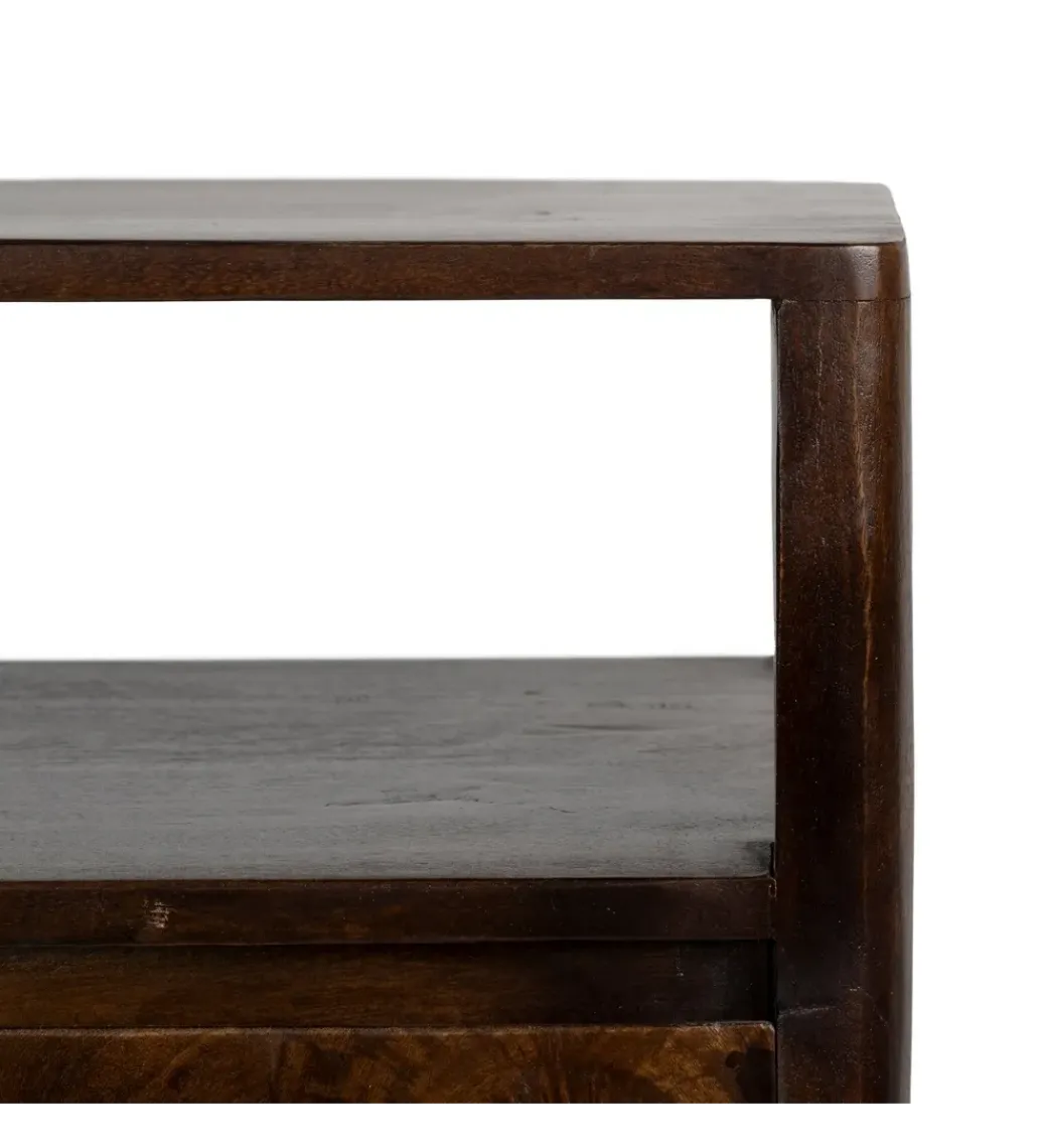 Komoda KURT 120 cm drewno mango ciemny brąz*Zona-Design Sale