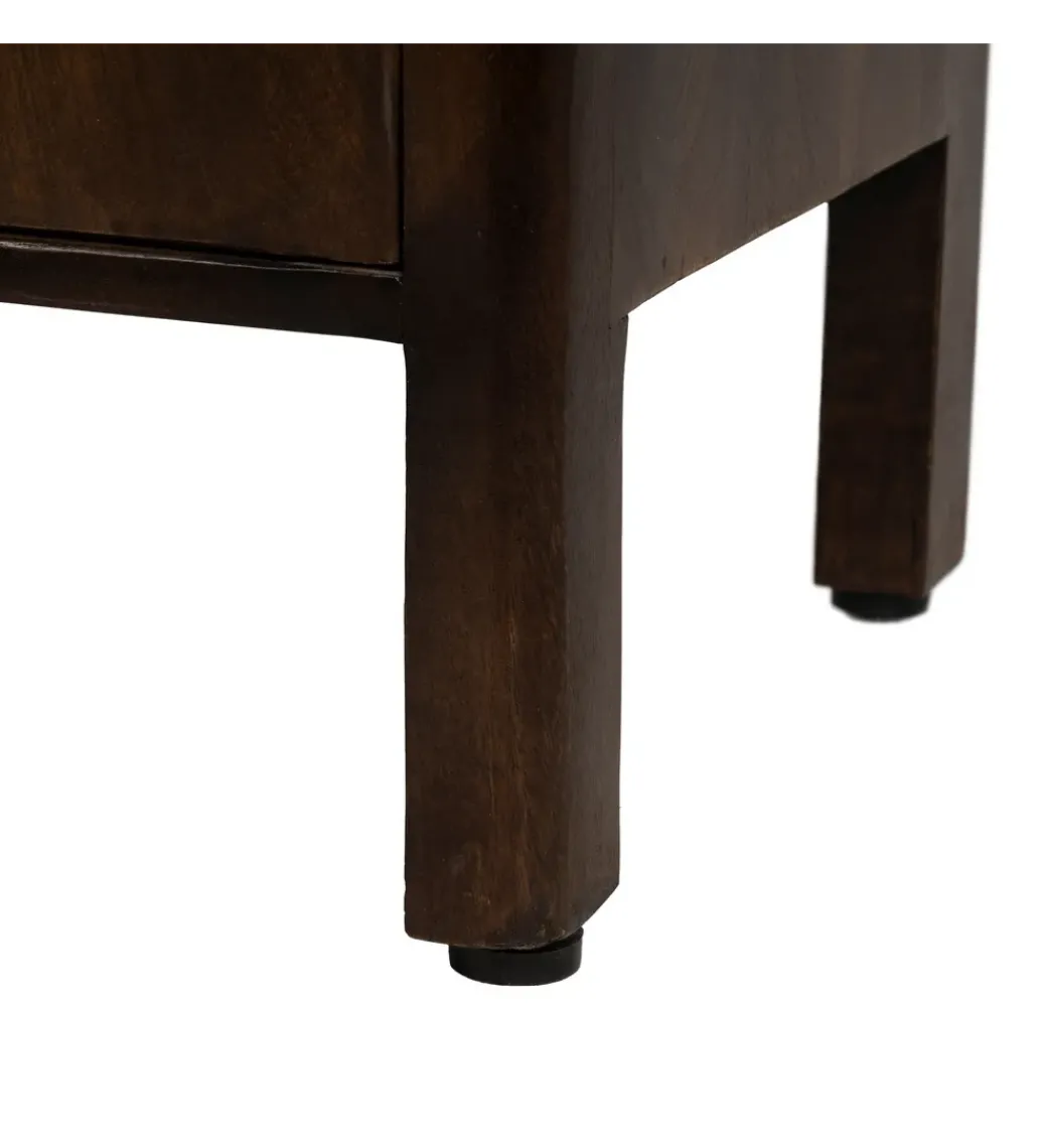 Komoda KURT 120 cm drewno mango ciemny brąz*Zona-Design Sale