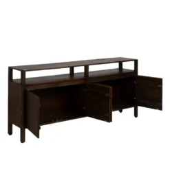 Komoda KURT 190 cm drewno mango ciemny brąz*Zona-Design Discount