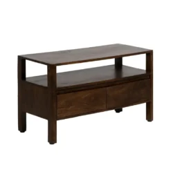 Komoda KURT 97 cm drewno mango ciemny brąz*Zona-Design Hot