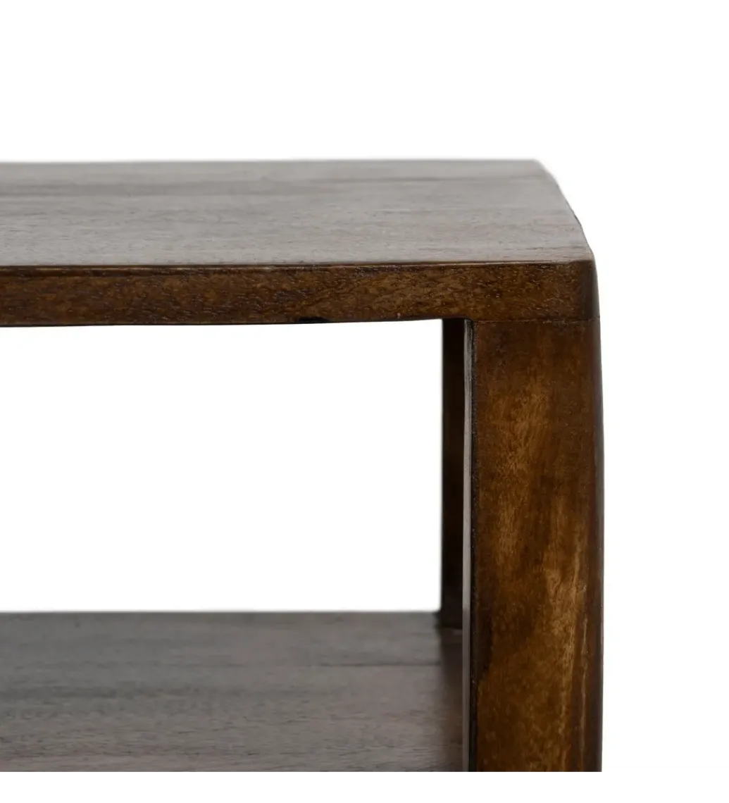 Komoda KURT 97 cm drewno mango ciemny brąz*Zona-Design Hot