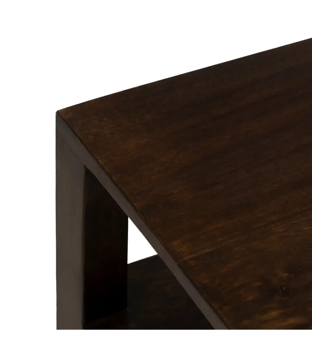 Komoda KURT 97 cm drewno mango ciemny brąz*Zona-Design Hot
