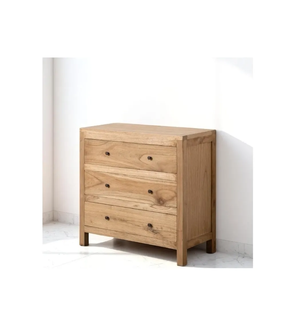 Komoda KUTYJU 90 cm drewno mindi*Zona-Design Sale