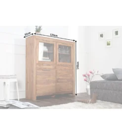 Komoda Lagos 120 cm drewno sheesham*Invicta Interior Hot