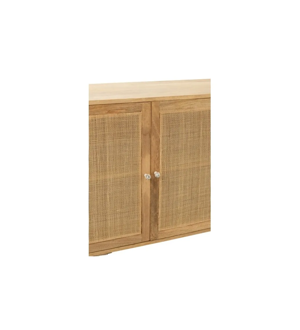 Komoda LAOS 170 cm z drewna mango naturalna*J-Line Online