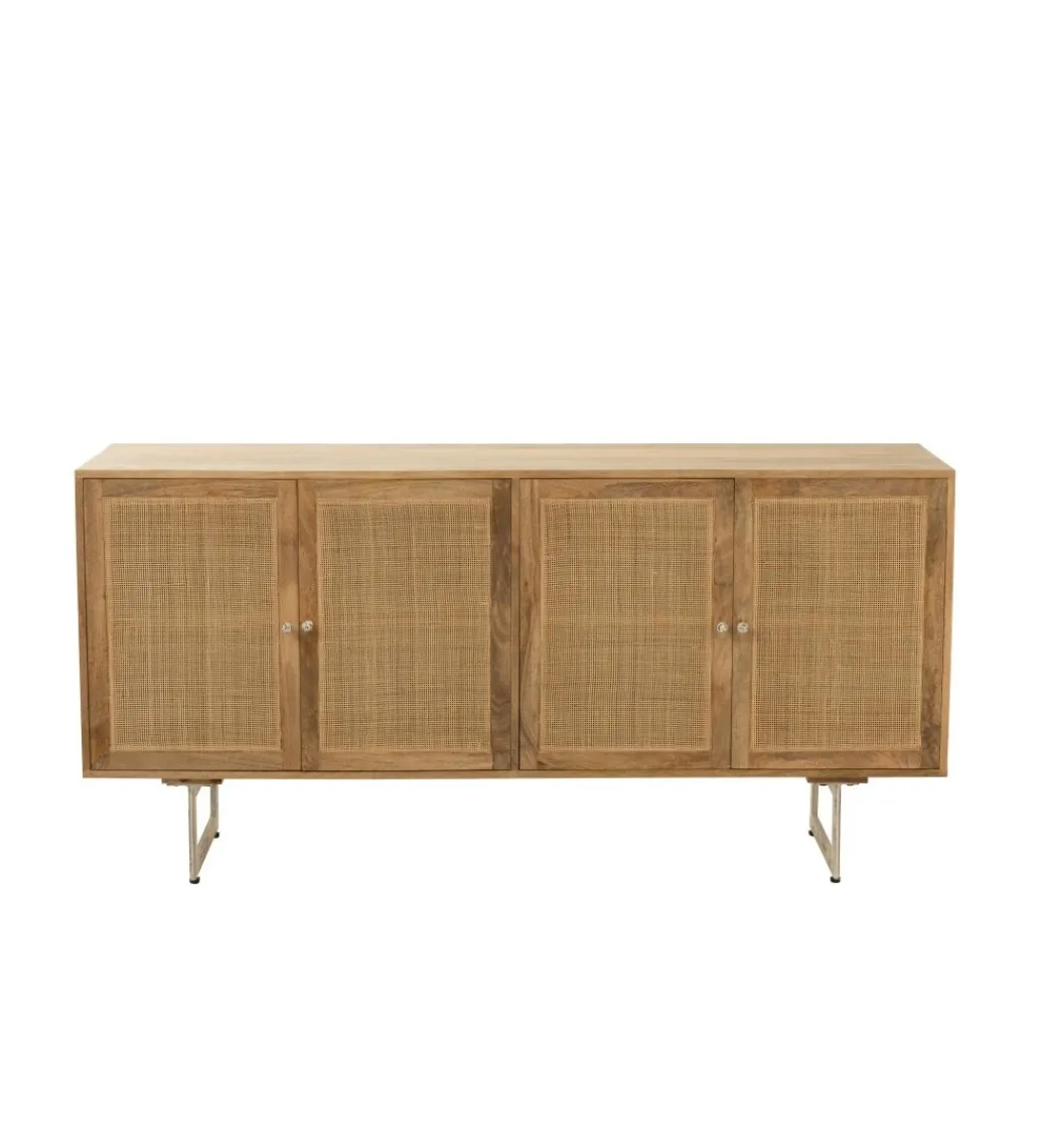 Komoda LAOS 170 cm z drewna mango naturalna*J-Line Online