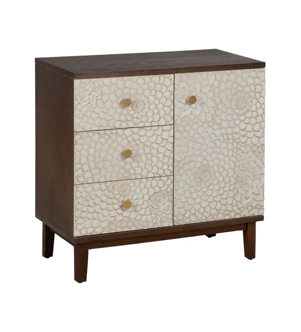 Komoda LAPUNA 80 cm drewno sosnowe*Zona-Design Outlet