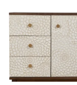 Komoda LAPUNA 80 cm drewno sosnowe*Zona-Design Outlet