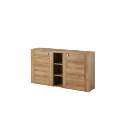 Komoda LARONA 155 Cm O Wybarwieniu dąb riviera jasny*Helvetia New