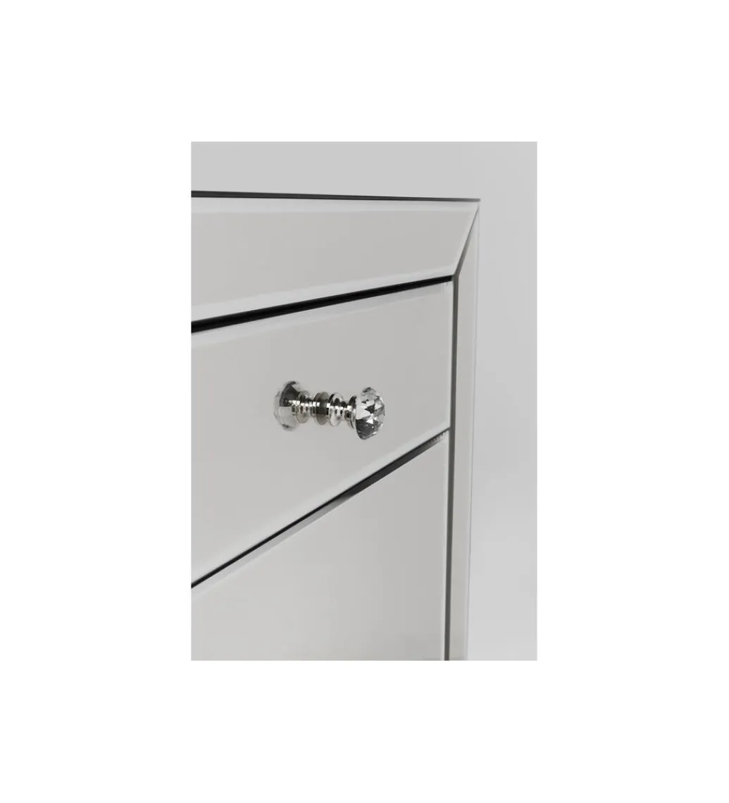 Komoda lustrzana Luxury 140 cm transparentna*KARE Clearance