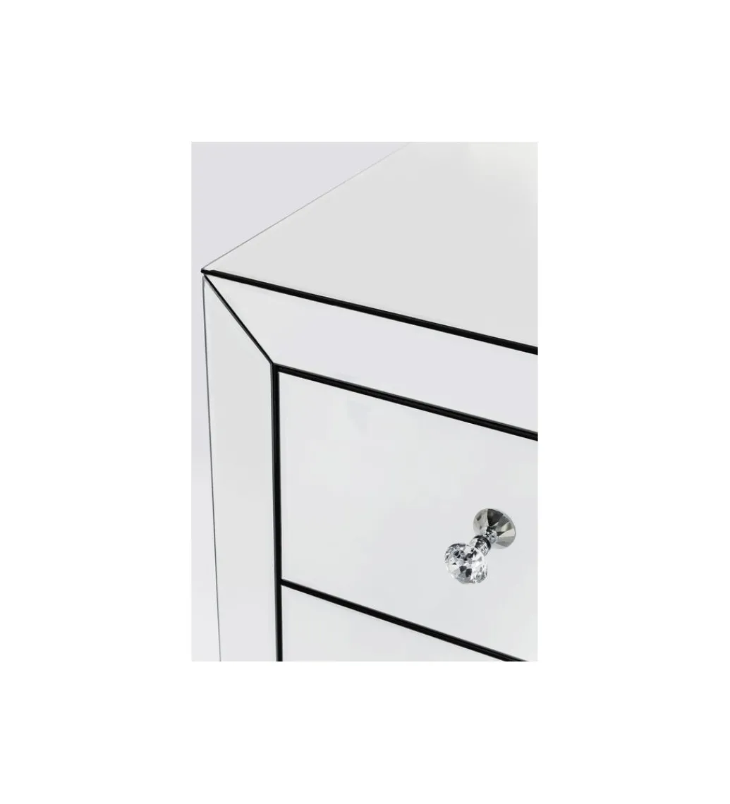 Komoda LUXURY 91 cm transparentna*KARE