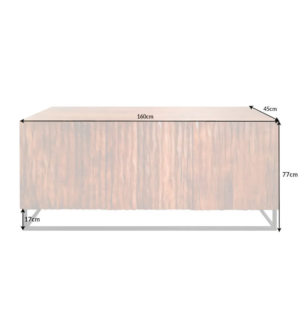 Komoda MARIETT Amazonas 160 cm drewno mango*Invicta Interior Discount