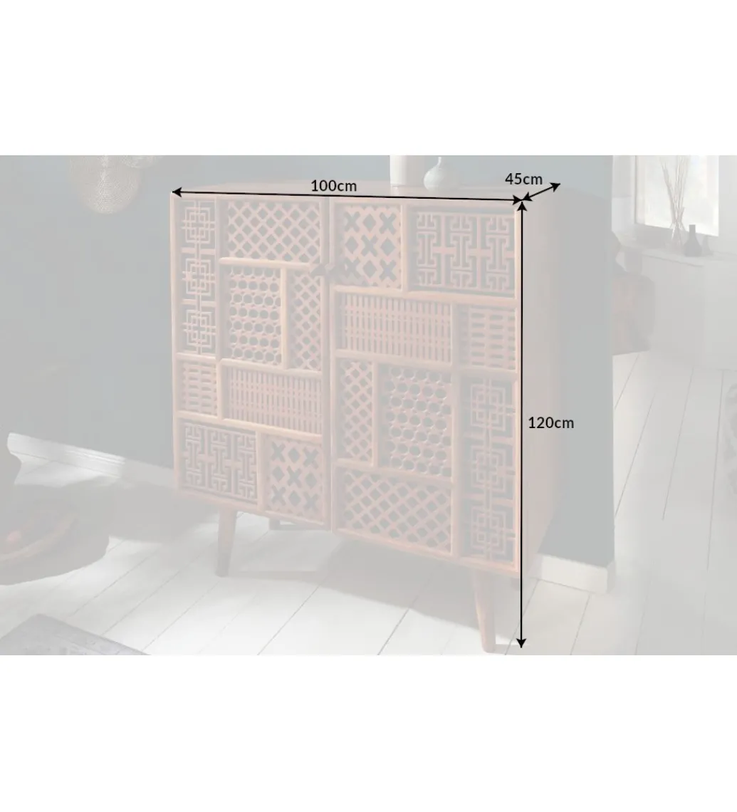 Komoda Markant Marrakesch 100 cm drewno mango*Invicta Interior Online