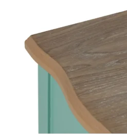Komoda MASOL 80 cm drewno jodłowe Turkusowa*Zona-Design Discount