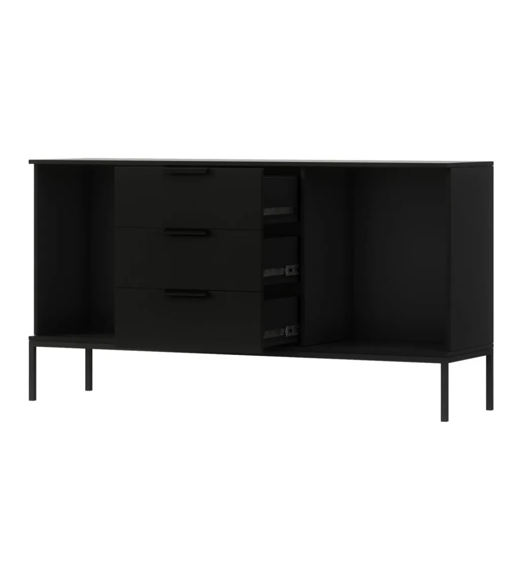Komoda MEORATI 150 cm w optyce dąb artisan*ELTAP Best