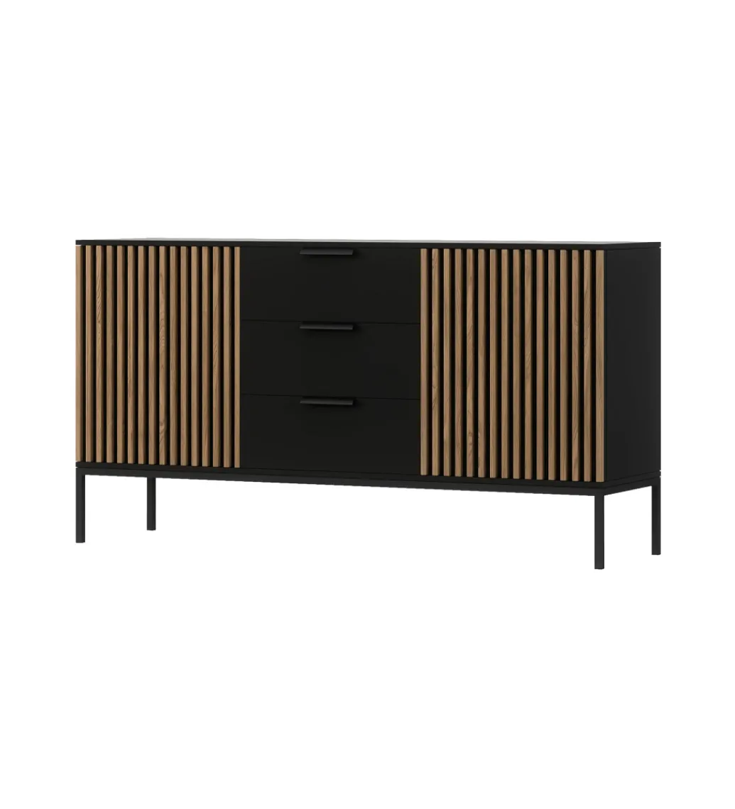 Komoda MEORATI 150 cm w optyce dąb artisan*ELTAP Best