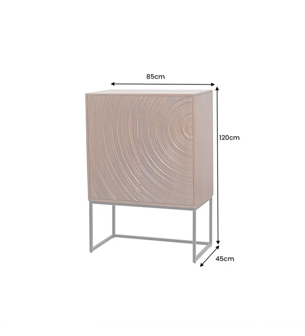 Komoda METRASNO 90 cm drewno mango*Invicta Interior Hot