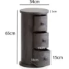 Komoda MIGA 34 cm drewno mango czarna*WOHNLING, GERMANY Outlet