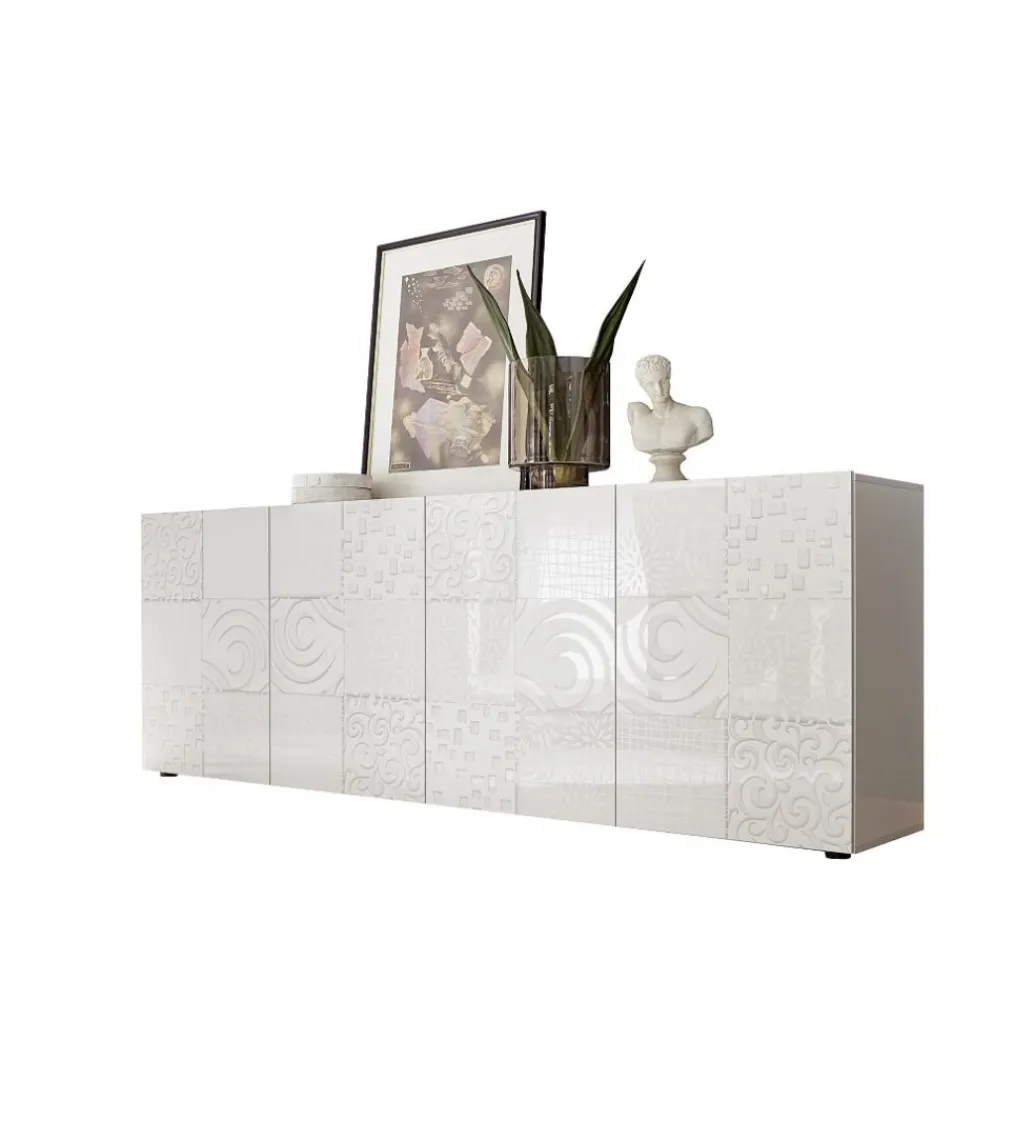 Komoda MIRO 240 cm biała*MCA Linia Włoska Outlet