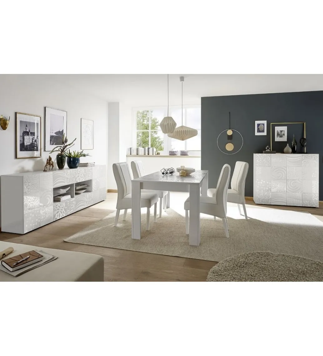 Komoda MIRO 120 cm biała*MCA Linia Włoska Sale