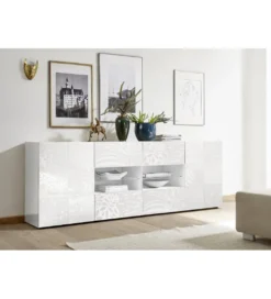 Komoda MIRO 240 cm biała*MCA Linia Włoska Outlet