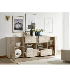 Komoda MIRO 240 cm dąb sonoma*MCA Linia Włoska Discount